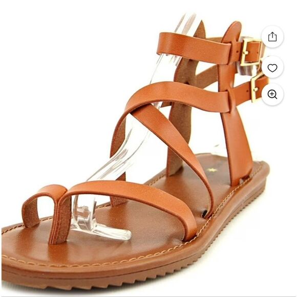 🆕👡Seven Dials Sync Split Toe Gladiator Sandals - Brown, Sz 8 - Picture 1 of 6